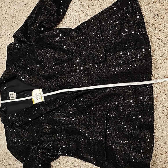 NWT Anne Klein sz 14 blk blazer - Picture 10 of 10